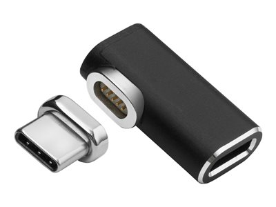 - USB-C forlænger - USB-C (han) vinklet, magnetisk til USB-C (USB3.1CCMF-MAGNETIC) Atea | Erhverv