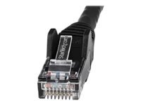 Startech 10ft (3m) LSZH CAT6 Ethernet Cable, 10 Gigabit Snagless RJ45 100W PoE Patch Cord, CAT 6 10GbE UTP Network Cable w/Strain Relief, Black ETL/Low Smoke Zero Halogen - Category 6, 24AWG (N6LPATCH10BK)