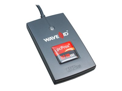 rf IDEAS WAVE ID Solo SDK CSN Black Reader