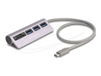 Delock 3 Port USB 5 Gbps Hub including SD and Micro SD Card Reader with USB Type-C™ connector