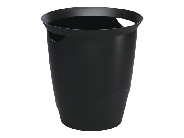 Durable Waste Basket 16 L Black