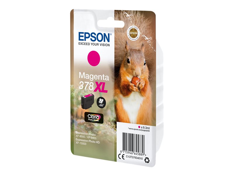 EPSON 4LB 378XL Magenta Ink Cartr w/s
