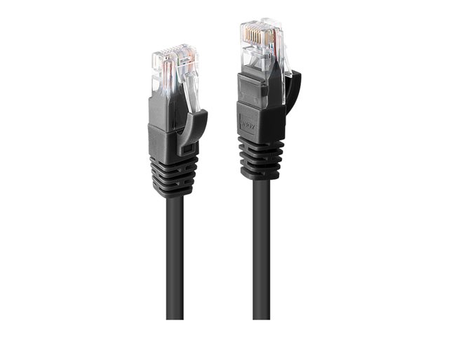 Image of Lindy network cable - 50 cm - black