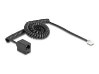 DeLOCK Telefonkabel 3m Sort
