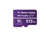 WD Purple - flash memory card - 512 GB - microSDXC