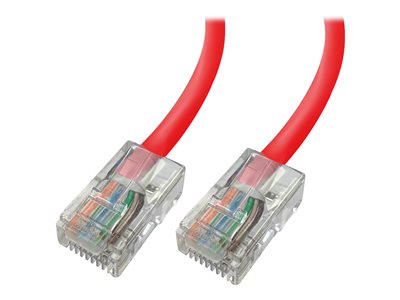 Product  StarTech.com CAT5e Cable - 10 m Red Ethernet Cable - Snagless -  CAT5e Patch Cord - CAT5e UTP Cable - RJ45 Network Cable - patch cable - 10  m - red