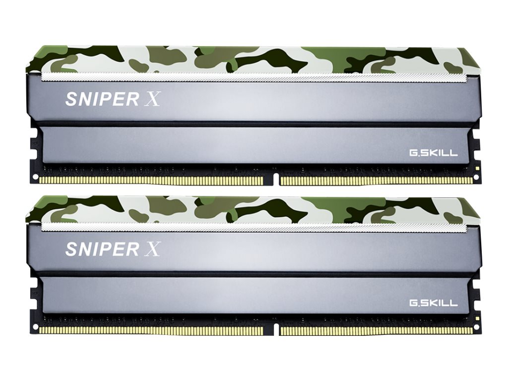 G.SKILL Sniper X Pamięć DDR4 16GB 2x8GB 3200MHz CL16 1.35V XMP2.0 Classic Camo