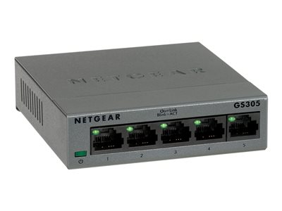 NETGEAR GS305-300PES, Netzwerk Switch Nicht verwaltet,  (BILD6)