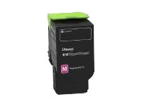 Lexmark Extra High Yield black original toner cartridge LCCP LRP Lexmark Product shot Left-angle 76300