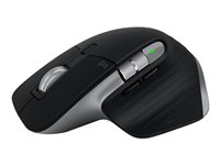 Logitech Master Series MX Master 3S for Mac - Wireless Bluetooth Mouse Ultra-fast Scrolling - Space Gray Optisk Trådløs Sort Grå
