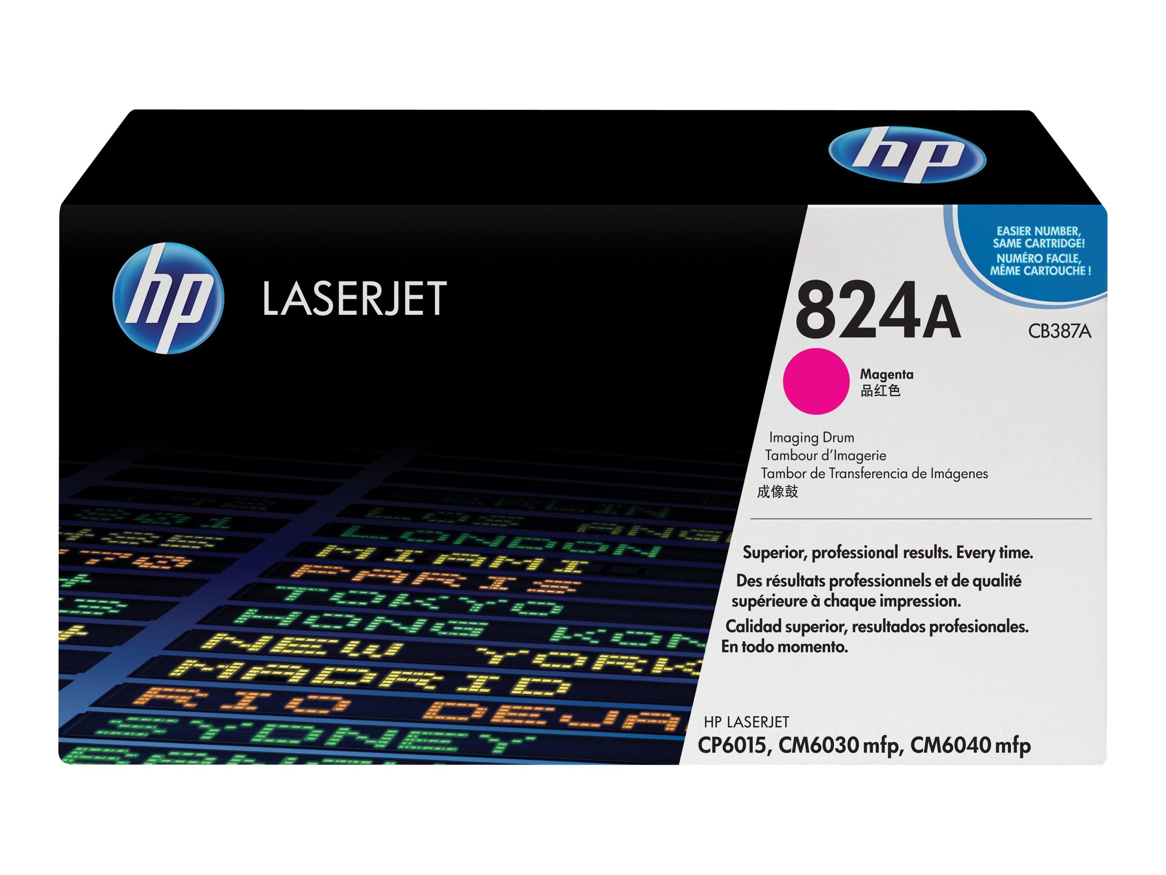 HP 824A magenta original drum Usage / lifestyle Front 72785