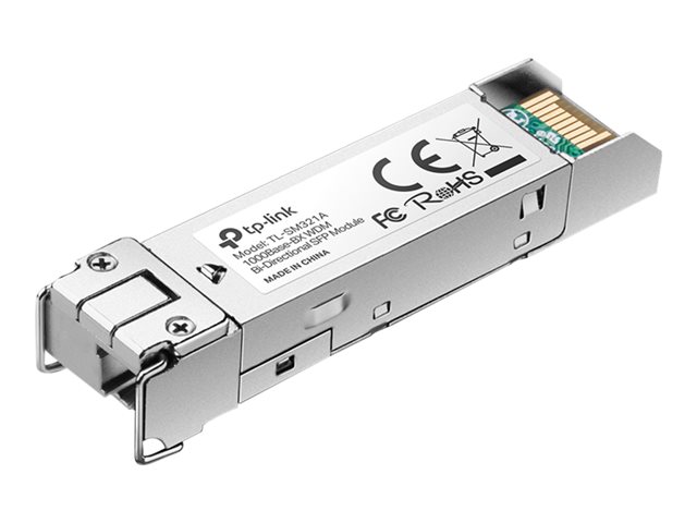 Image of TP-Link TL-SM321A - v2 - SFP (mini-GBIC) transceiver module - 1GbE