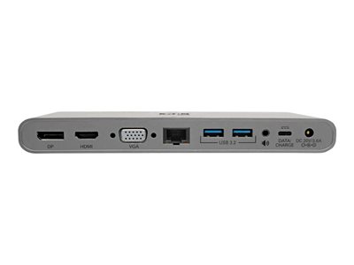 0037332273062 - Eaton Series USB-C Dock Triple Display - 4K HDMI DisplayPort VGA USB 32 Gen 1 USB-A USB-C Hub GbE 100W PD Charging International Power Cables
