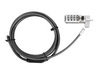 Targus Defcon Compact Combo Cable Lock Sikkerhedskabelslås