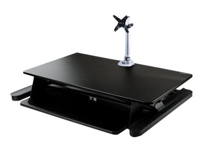 StarTech.com Sit Stand Desk Converter with Monitor Arm