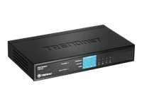 TRENDnet TPE-S44 - Switch - 4 x 10/100 (PoE) + 4 x 10/100 - desktop - PoE