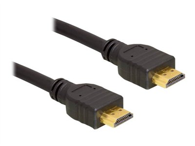 DELOCK HDMI Kabel Ethernet A -> A St/St 3.00m 4K Gold - 84408