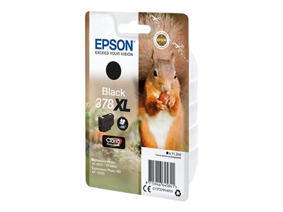 EPSON Singlepack Black 378XL Squirrel