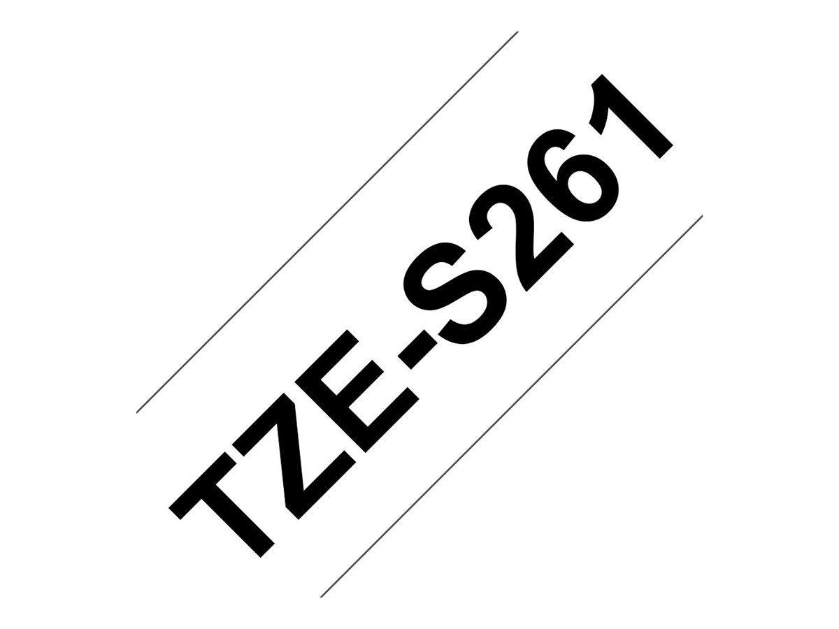 Brother TZe-S261 laminated tape 1 cassette(s) Roll (3.6 cm x 8 Product shot Front 79650