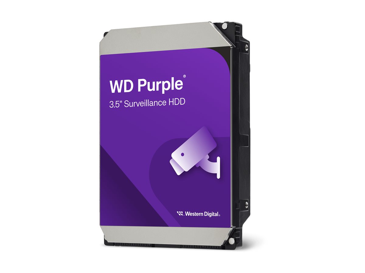 WD Purple WD60EJRX hard drive 6 TB surveillance Product shot Right-angle 79850