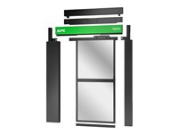 APC Single Sliding Door Black