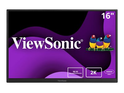 16IN PORTABLE WQXGA IPS MONITOR WITH 65W USB C AND SMART COVER DESI