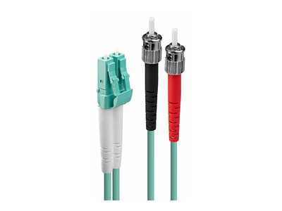 LINDY LWL Duplexkabel LC/ST OM3 3m