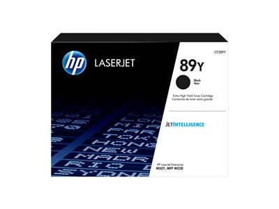 HP 89Y Black LaserJet Toner Cartridge