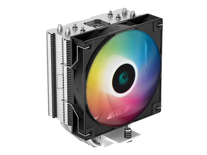 Deepcool GAMMAXX Series AG400 ARGB processor cooler (horizontal / Product shot Left-angle 79450