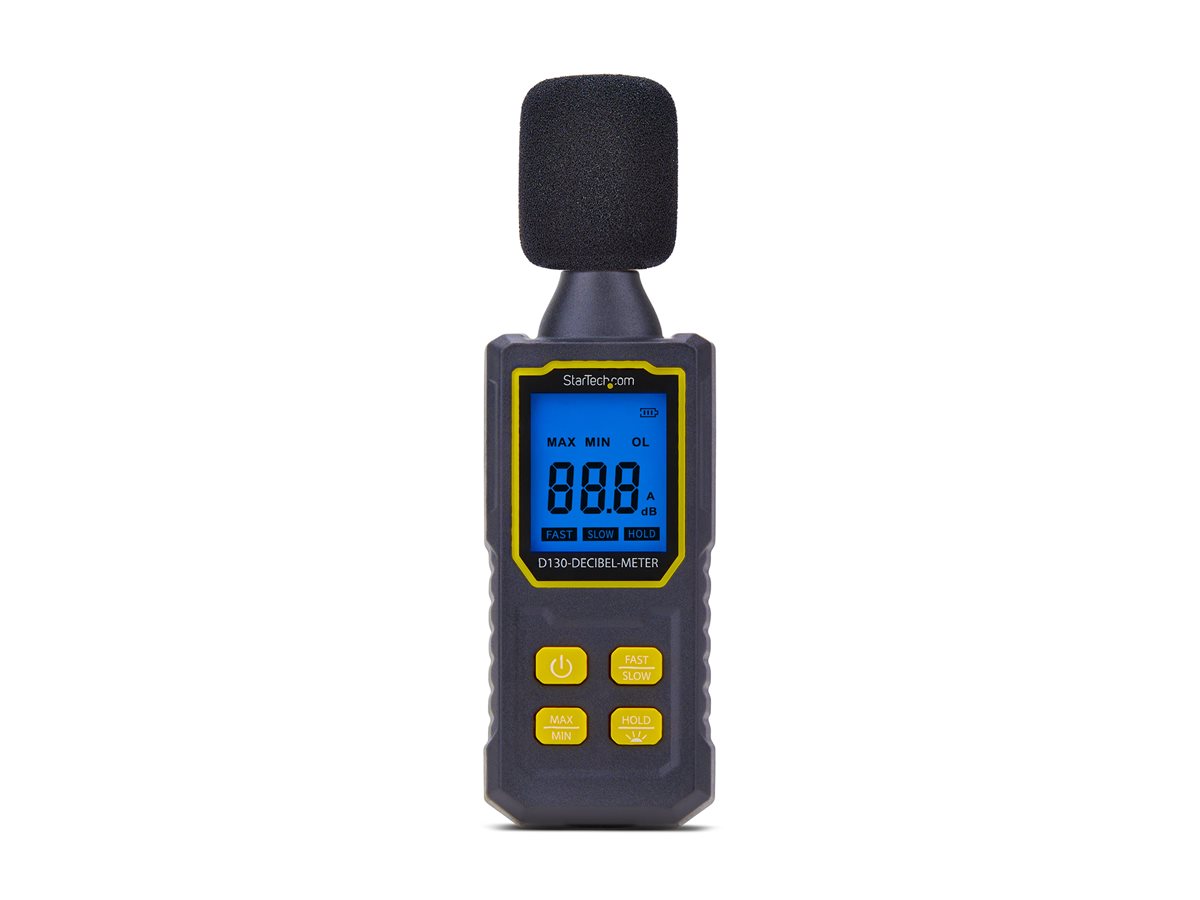 StarTech.com Handheld Digital Sound Meter, Noise/Decibel Level Reader - sound meter - černá – foto 2