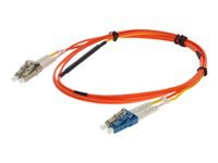 AddOn 1m LC OM2 & OS1 Orange Mode Conditioning Cable