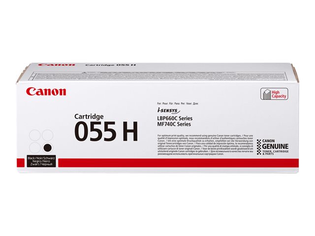 Canon 055 H High Capacity Black Original Toner Cartridge