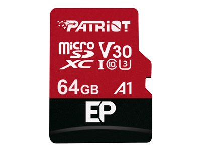 Patriot EP Series - Flash memory card (microSDXC to SD adapter included)