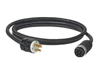 Eaton - Câble d'alimentation - NEMA L6-30P (M) pour 8-pin Souriau UTG (F) - CA 200-400 V 