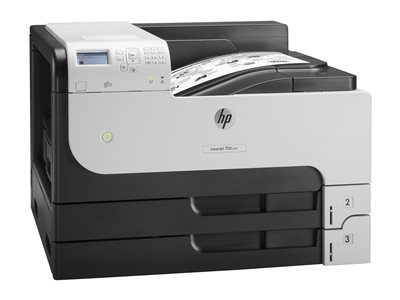 HP LaserJet Enterprise 700 Printer M712dn - Imprimante - Noir et blanc - Recto-verso - laser - A3/Ledger - 1200 ppp - jusqu'a 40 ppm - capacite : 600 feuilles - USB, Gigabit LAN, hote USB