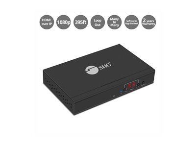 SIIG HDMI Over IP Extender / Matrix with IR