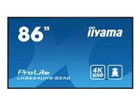 Iiyama Moniteurs 82'' et plus LH8664UHS-B2AG