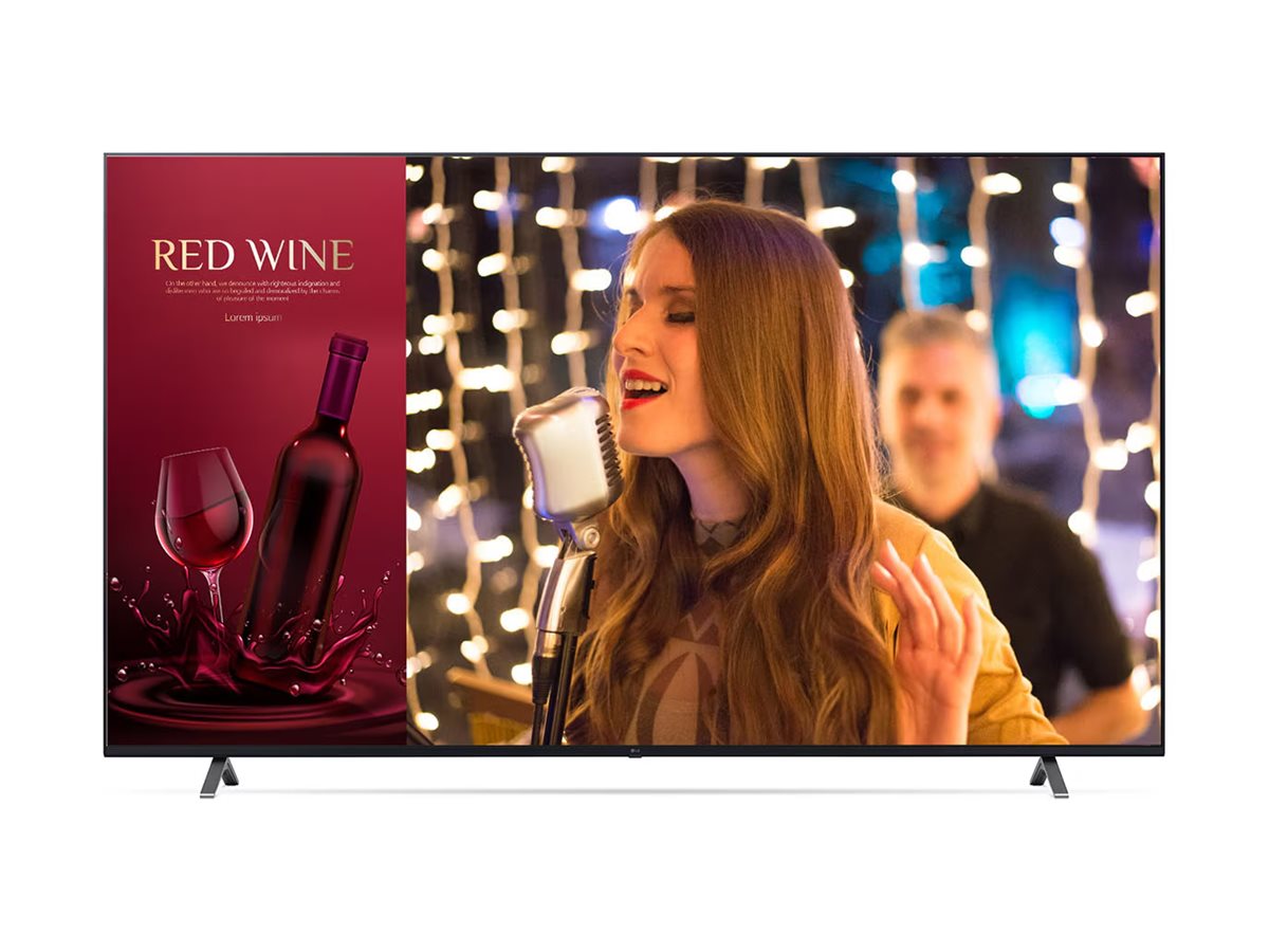 An image of LG 75UN640S UN640S Series - 75" LED-backlit LCD TV - 4K - for hotel / hospitality