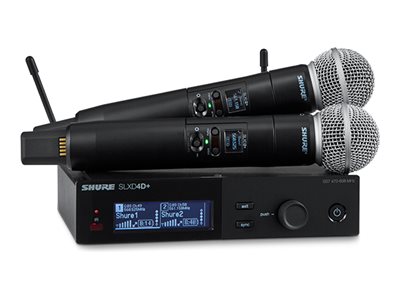 Shure SLX-D Wireless System SLXD24D+/58