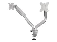 FELLOWES Bras Porte-Ecrans Double Gris