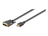 Goobay DVI-D > HDMI 2m Black
