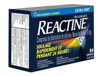 Reactine Allergy Tablets Extra Strength 10mg - 84s