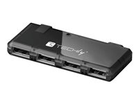 TECHly Mini Hub 4 porte USB