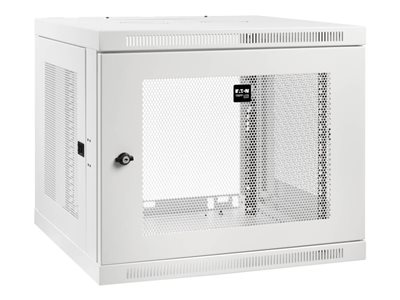 Tripp Lite Wallmount Rack Enclosure Cabinet 9U Switch Depth Deep White