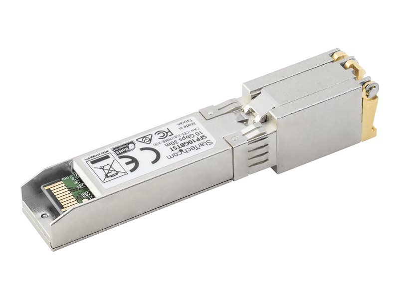 SFP RJ45 10GBaseT Module SFP+ cuivre 10 Gigabit Conformes aux normes MSA