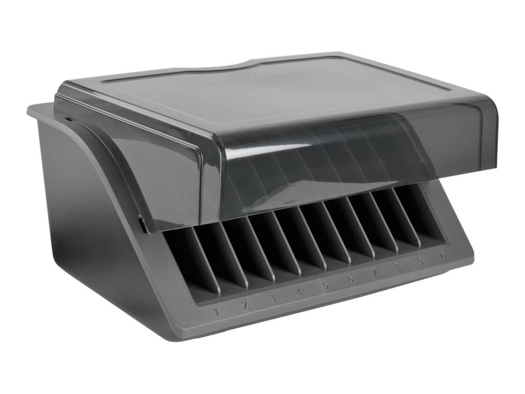 Tripp Lite 10-Device Desktop AC Charging Station with Surge Protector for Tablets, Laptops and E-Readers