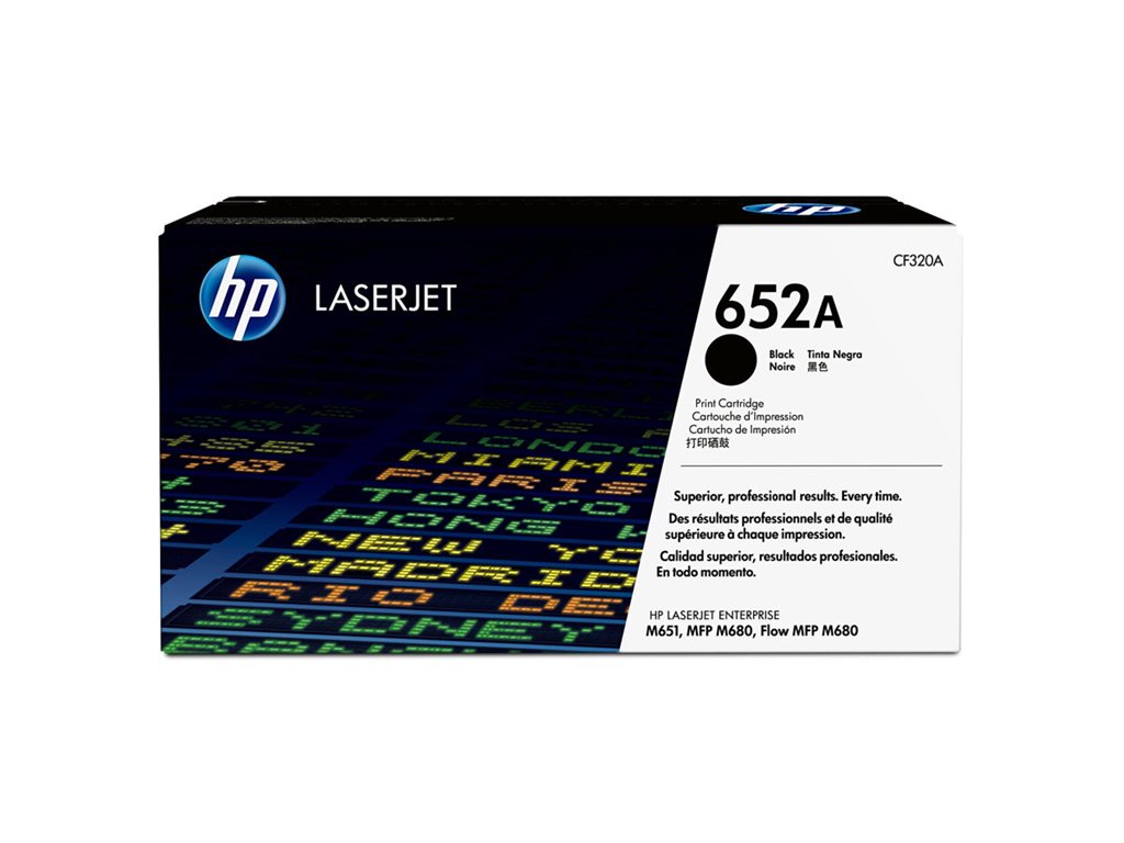 HP 652A Black Toner
