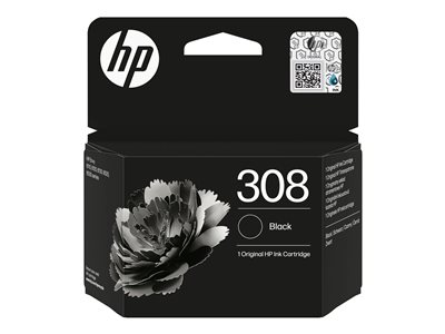 308 - Black - original - blister - ink cartridge -