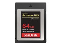 SanDisk Extreme Pro CFexpress card 64GB 1500MB/s