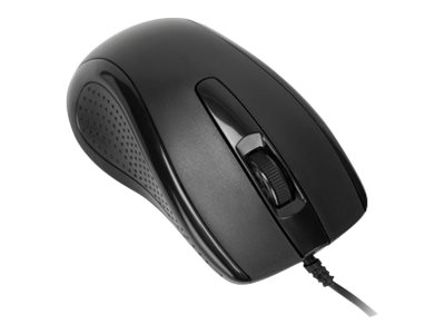 Targus Full-Size Mouse optical 3 buttons wired USB black image